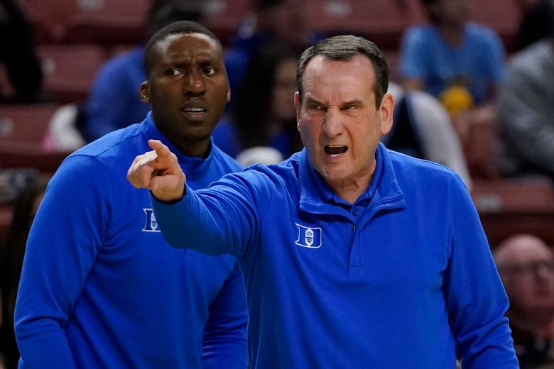 NCAAs Day 2: You're going to miss Coach K when he's gone | The Seattle Times