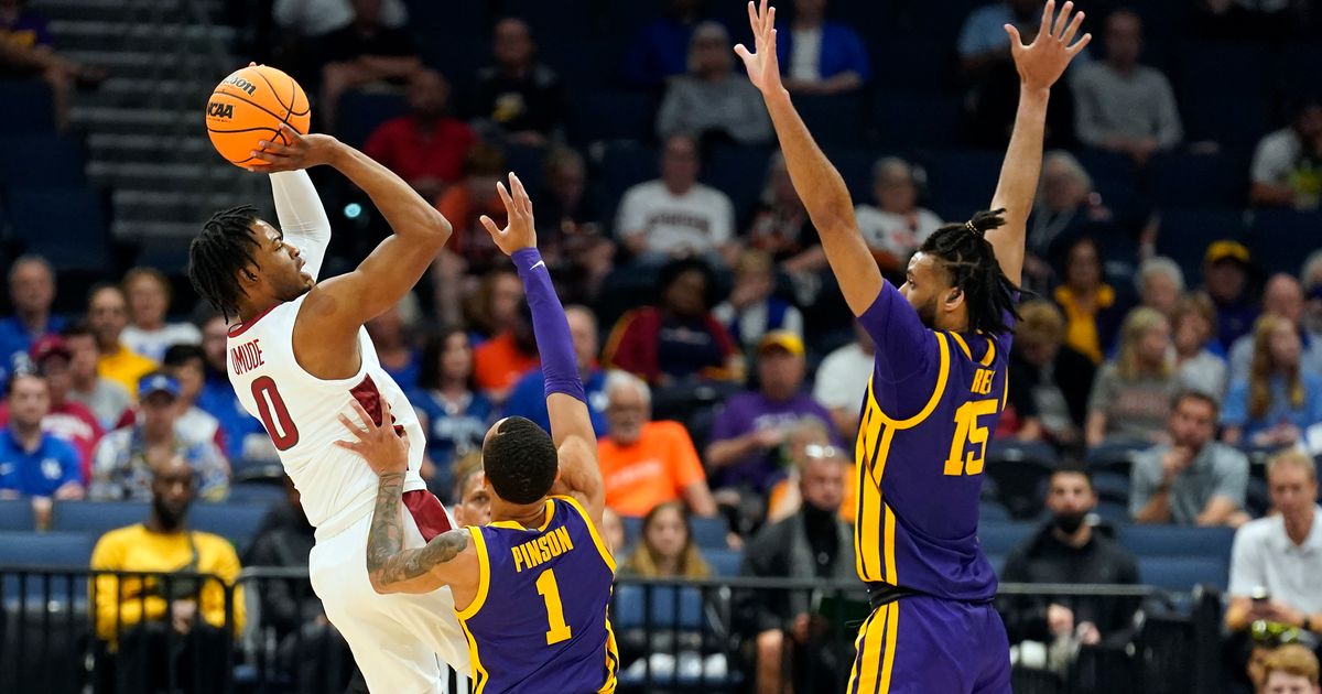 Arkansas beats LSU for 3rd time, 7967 in SEC Tournament The Seattle