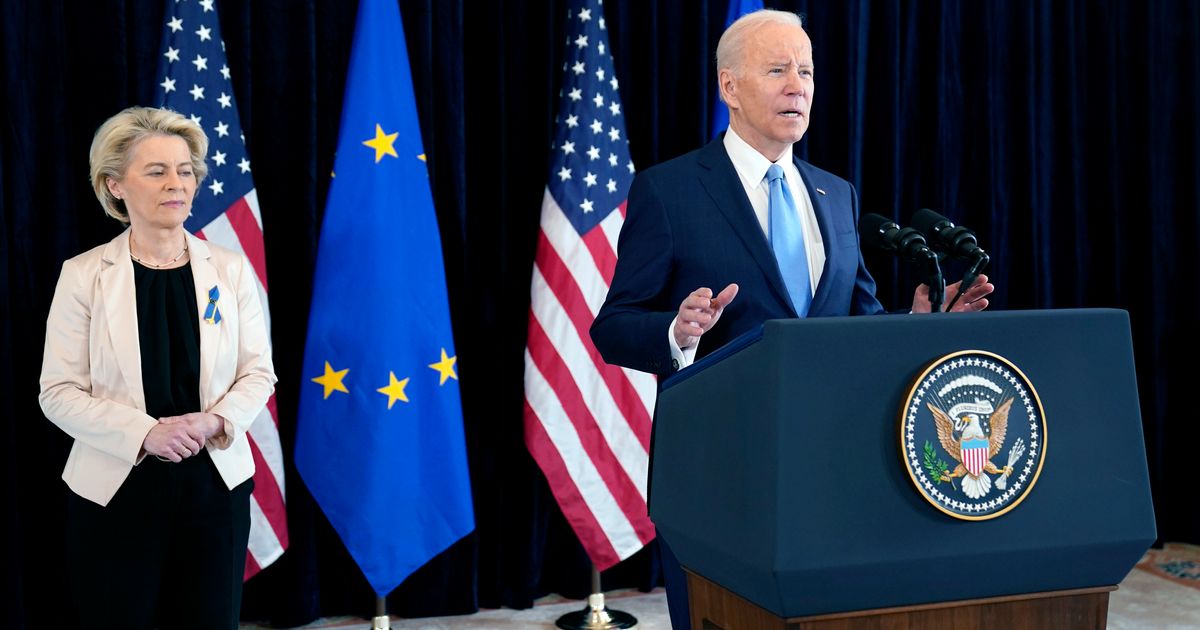 Ukraine war drives US, EU deal to undercut Russian energy | The Seattle ...