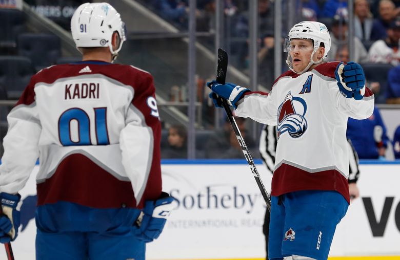 Colorado Avalanche Gabriel Landeskog Joe Sakic Nathan Mackinnon