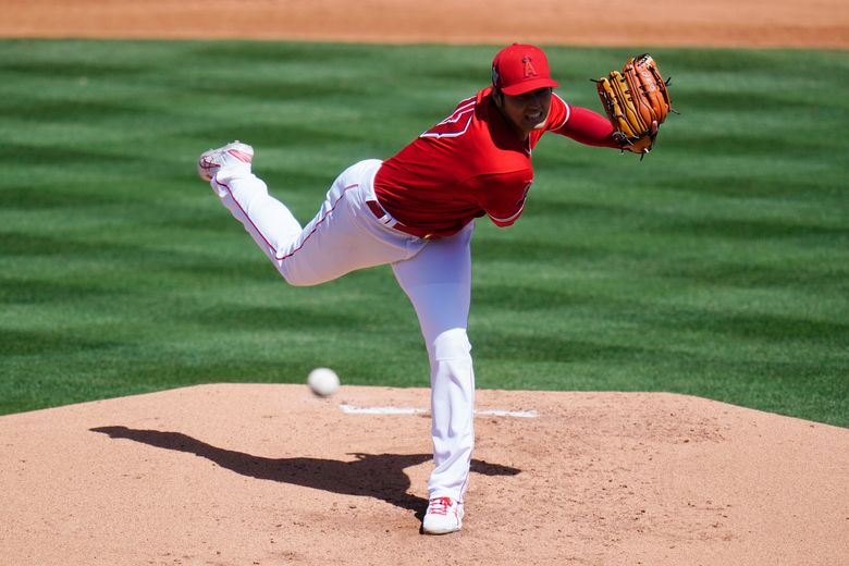 Shohei Ohtani pitches five innings in last spring training start