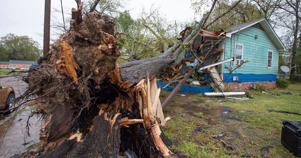 7 hurt in Arkansas tornado as storms move into Deep South The Seattle