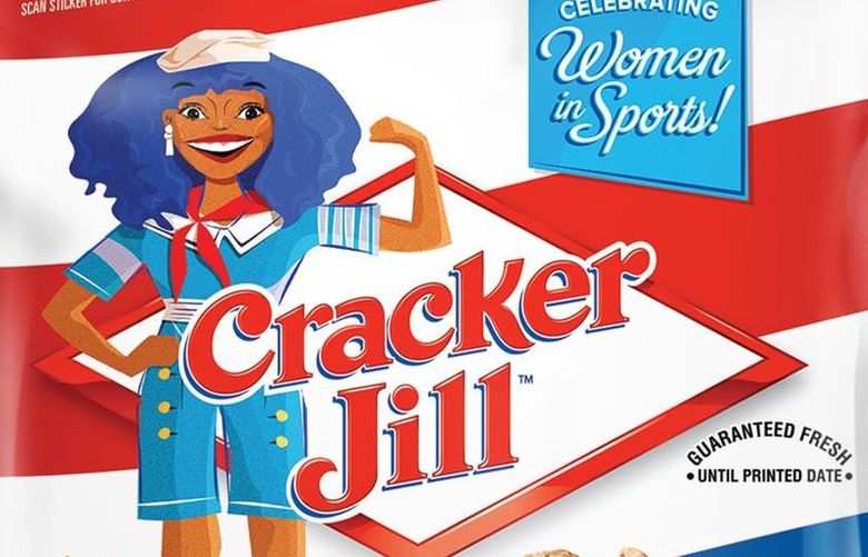 Cracker Jack is introducing Cracker Jill products. Five representations of Cracker Jill will debut on special-edition bags available at ballparks around the nation, as Major League Baseball opens its 2022 season Thursday. (Frito-Lay). *FOR ONE TIME USE