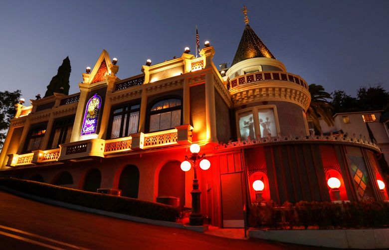 The Magic Castle, a private club that has magic shows and other entertainment, in Hollywood, California, Oct. 28-, 2020. It is being sold to one of its members, video game mogul Randy Pitchford. (Carolyn Cole/ Los Angeles Times/TNS) 45021381W 45021381W
