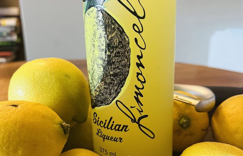 Limoncello ttraces its origin to Amalfi on the southern coast of Italy. It is simply made by infusing lemon zest in spirits such as vodka or Everclear, sweetened at the end with simple syrup.
