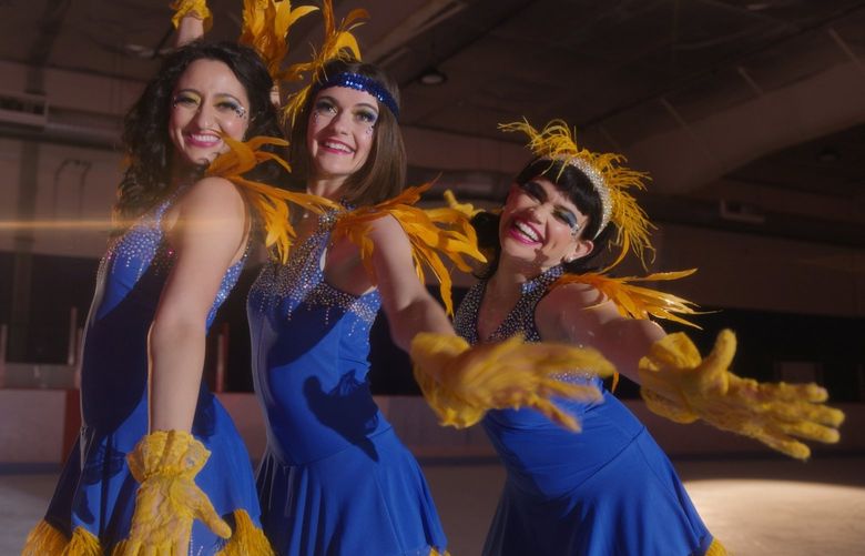 From left: Mitra Jouhari, Alyssa Stonoha and Sandy Honig play the three titular Debras on the comedy “Three Busy Debras,” which was filmed in Seattle. You can catch the show on Adult Swim and HBO Max.