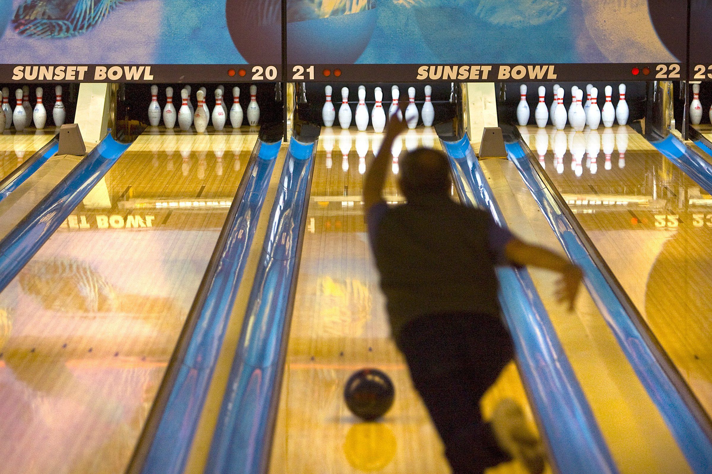 Alley bowling on sale