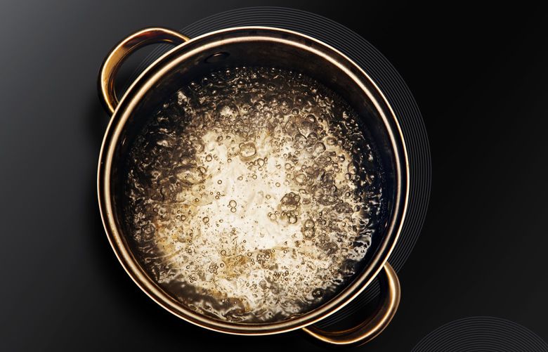 Jill Lightner says induction cooking is much more responsive and precise than cooking with gas burners. In her own test, three quarts of water reached a full boil in two minutes. Credit: Dreamstime.com