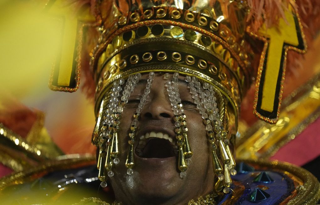 Rio's flamboyant Carnival parade is back after the pandemic