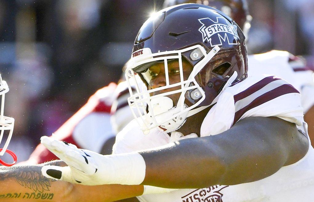 Seattle Seahawks select Mississippi State offensive tackle Charles