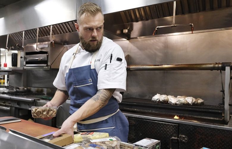 Former Canlis cook Luke Kolpin competes in Houston on the season premiere of Top Chef.