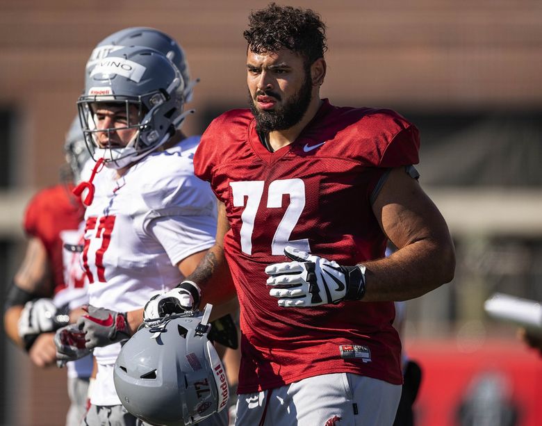 Seahawks take WSU right tackle Abraham Lucas with the No. 72 pick in the 2022  NFL draft