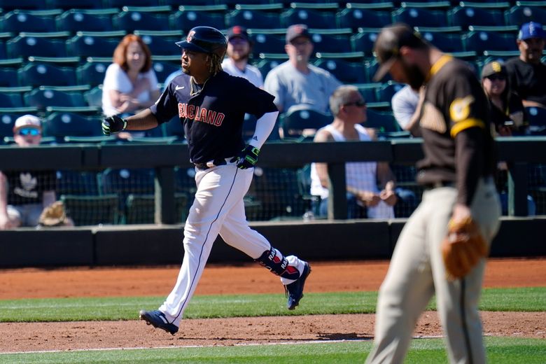 Jose Ramirez Cleveland Guardians baseball third baseman signature