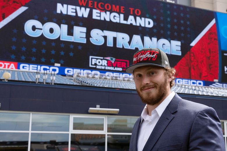 Patriots draft OL Cole Strange with first-round pick at No. 29