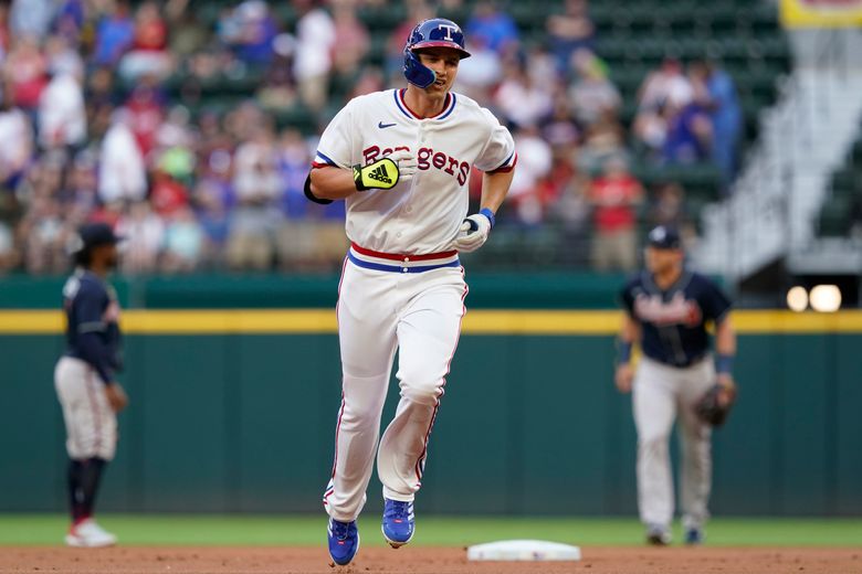 Corey Seager first Globe Life Field home run with Rangers