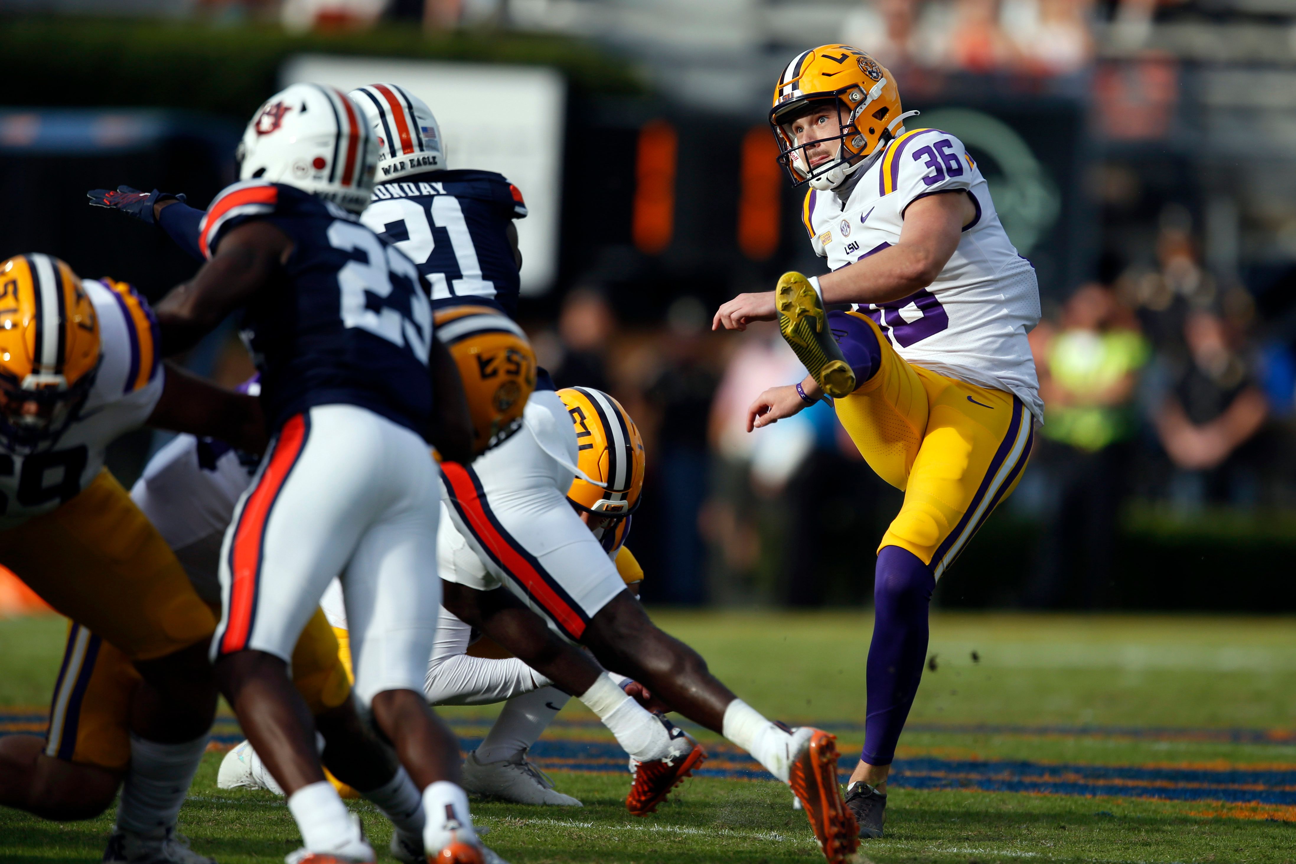 Browns release two kickers after drafting LSU s Cade York The