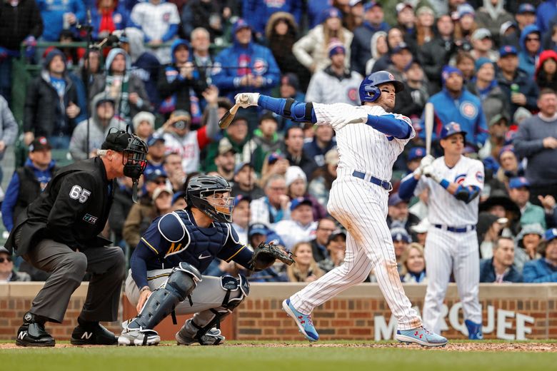 Cubs Opening Day: Seiya Suzuki makes strong first impression in win over  Brewers - Chicago Sun-Times