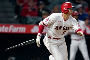 Ward, Ohtani Lead Angels Over Guardians 9-5 for 4th Straight - Bloomberg