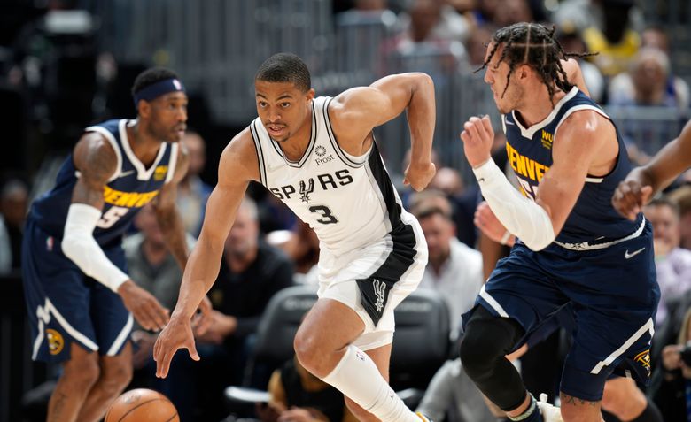 Spurs beat Nuggets 116-97, earn spot in play-in tournament