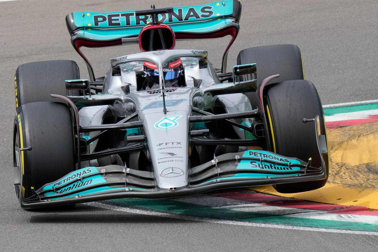 Russell fastest in practice at Imola ahead of sprint race ...