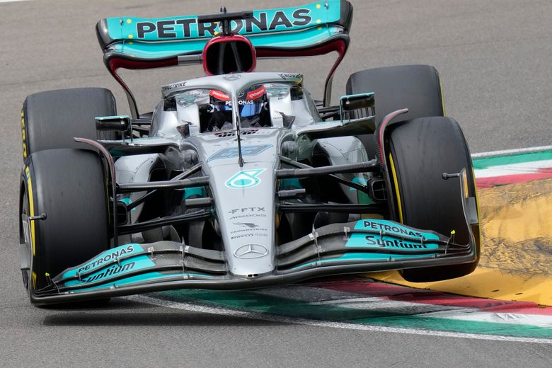 Russell fastest in practice at Imola ahead of sprint race ...