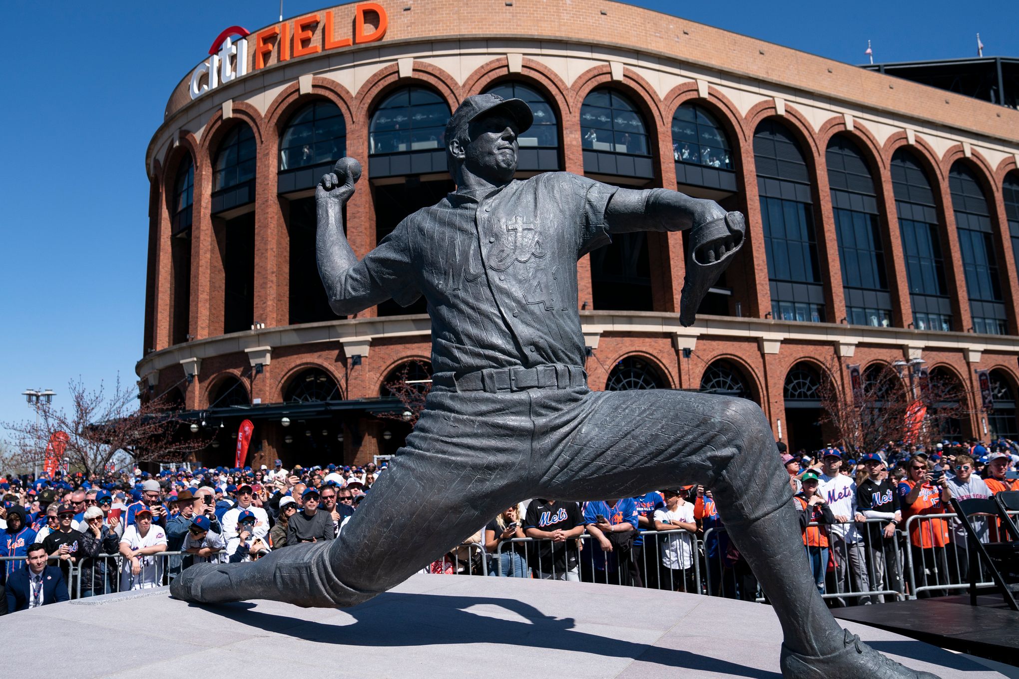 New York Mets Lithograph print of Mike Piazza 2020