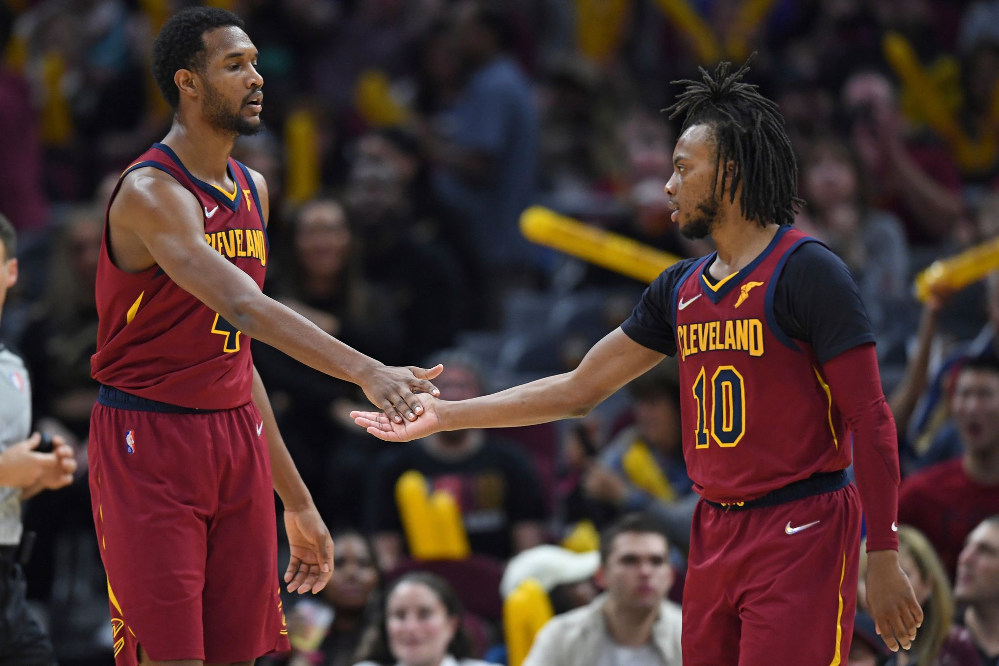 Kevin Love will be missed by Cavs players, Evan Mobley says
