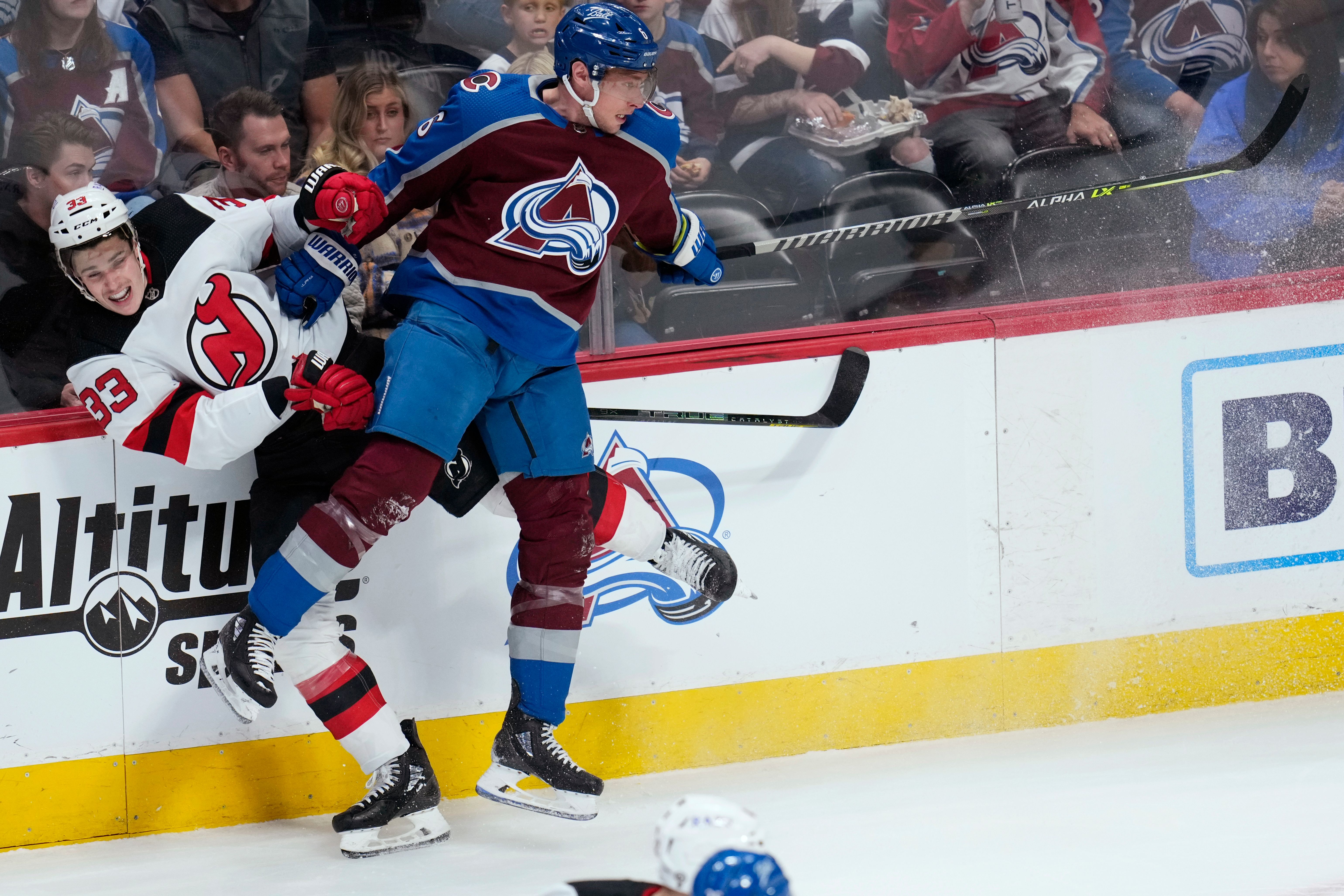 Avalanche beat Devils 3-1, extend winning streak to 8 games | The