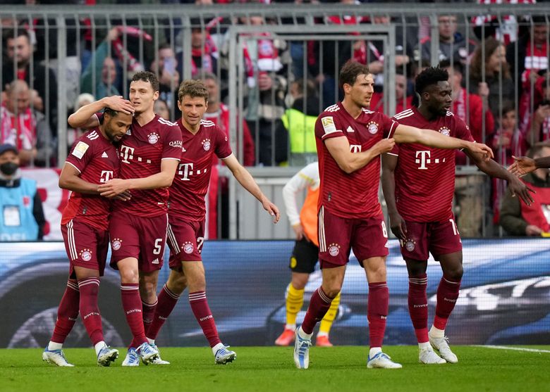 Bayern Munich wins 10th straight Bundesliga title, beats Dortmund