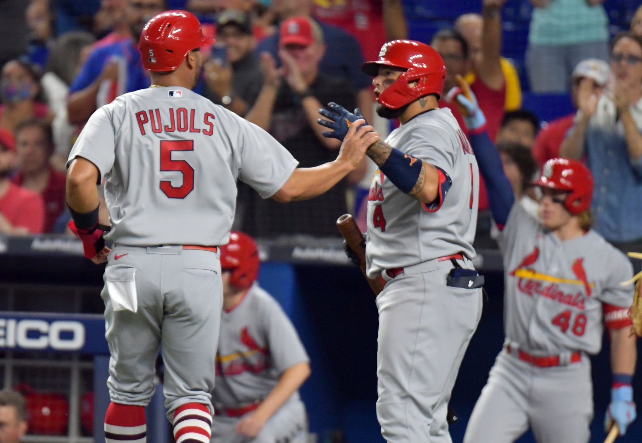 Molina on Pujols scoring from first: 'He's going to sleep like a