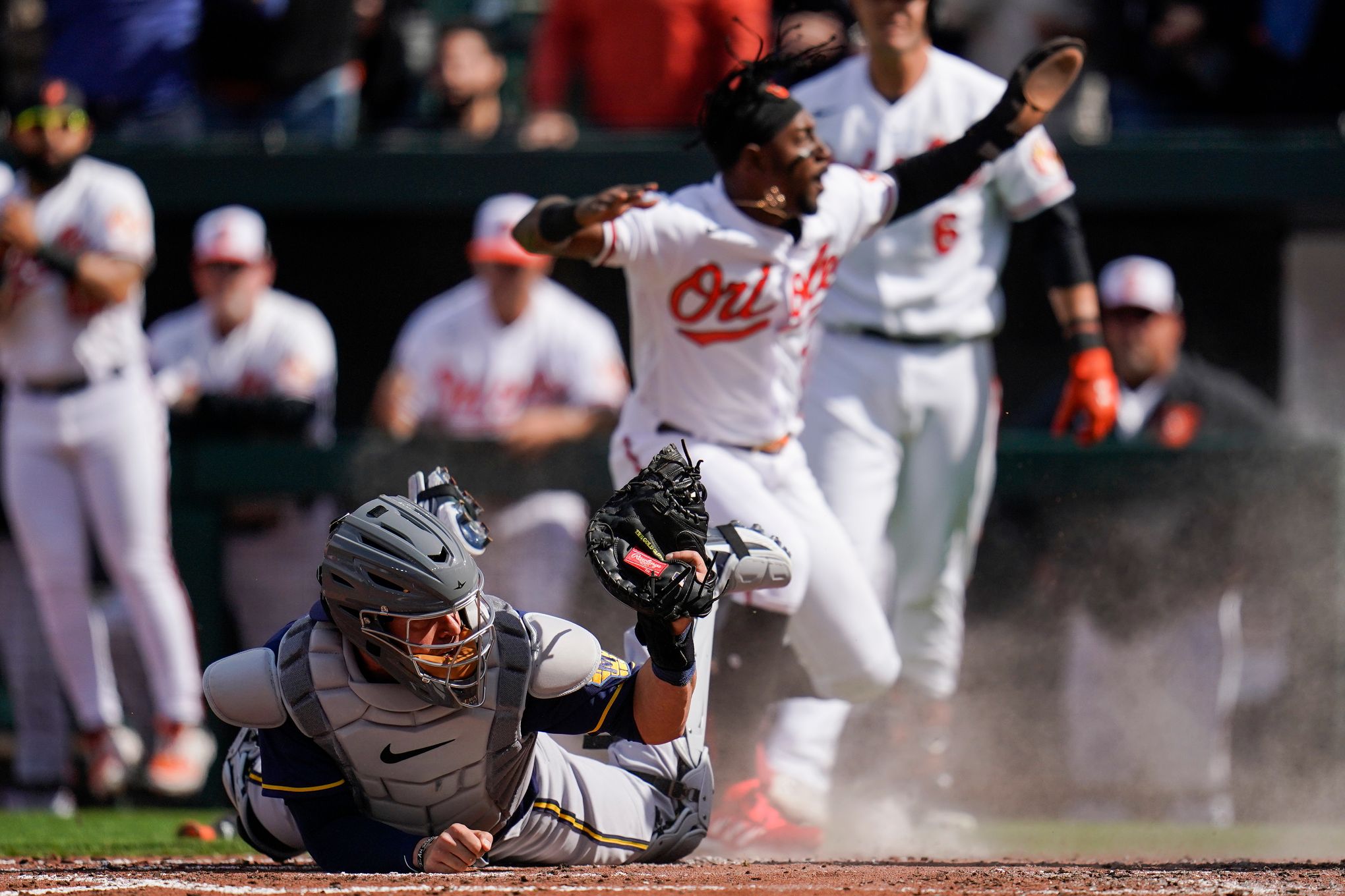 Orioles blank Brewers 2-0 in home opener at Camden Yards - Seattle