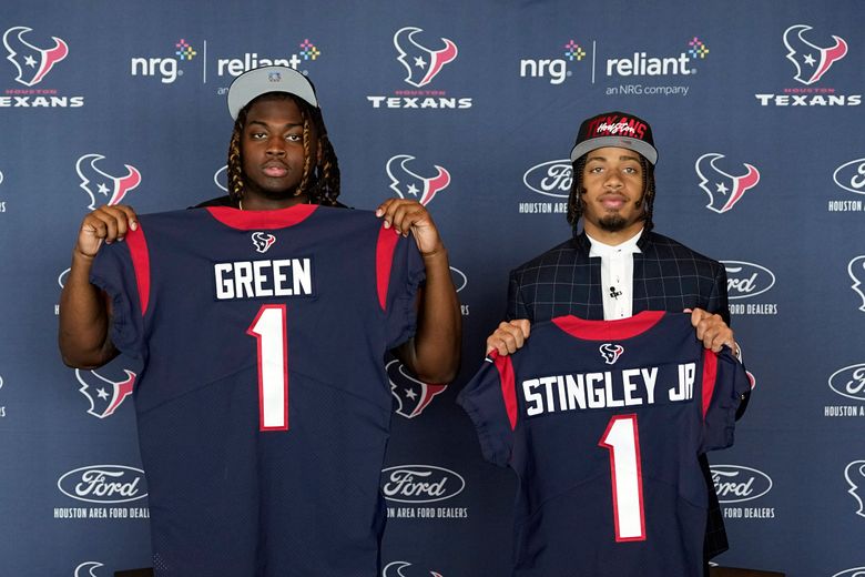 Be the first to get a jersey for the Texans top draft picks!