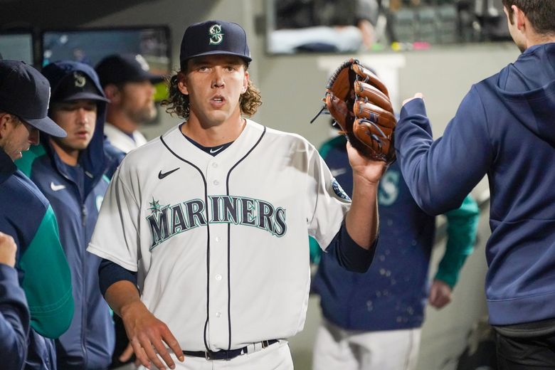 Mariners' Logan Gilbert named American League Pitcher of the Month after  stellar April | The Seattle Times