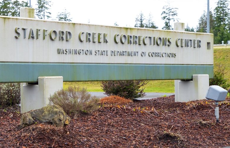 Stafford Creek Corrections Center is a Washington State Department of Corrections state prison located in Aberdeen, Washington. 

Photographed in Aberdeen Washington on January 20, 2020. 
 212705