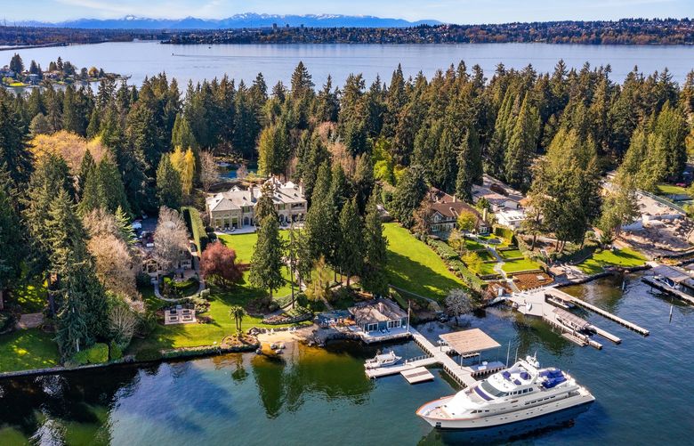 A 4.3-acre Hunts Point estate owned by Bruce McCaw hit the market for $85 million.