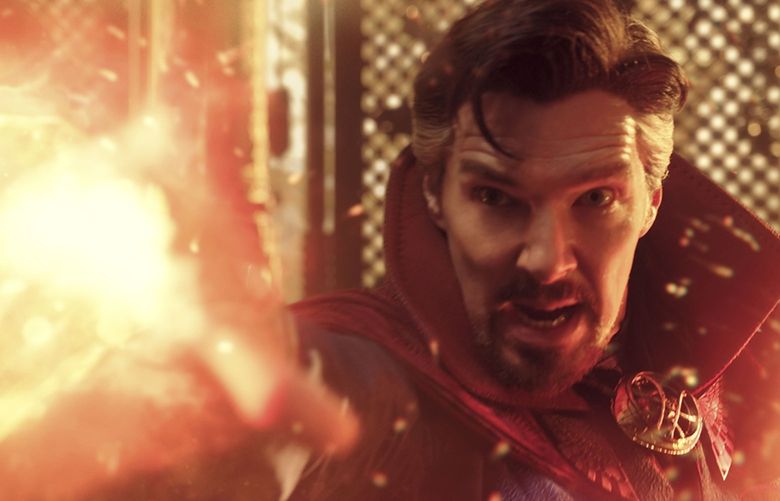 Benedict Cumberbatch as Dr. Stephen Strange in Marvel Studios’ “Doctor Stransge in the Multiverse of Madness.” (Marvel Studios/TNS) 46907743W 46907743W