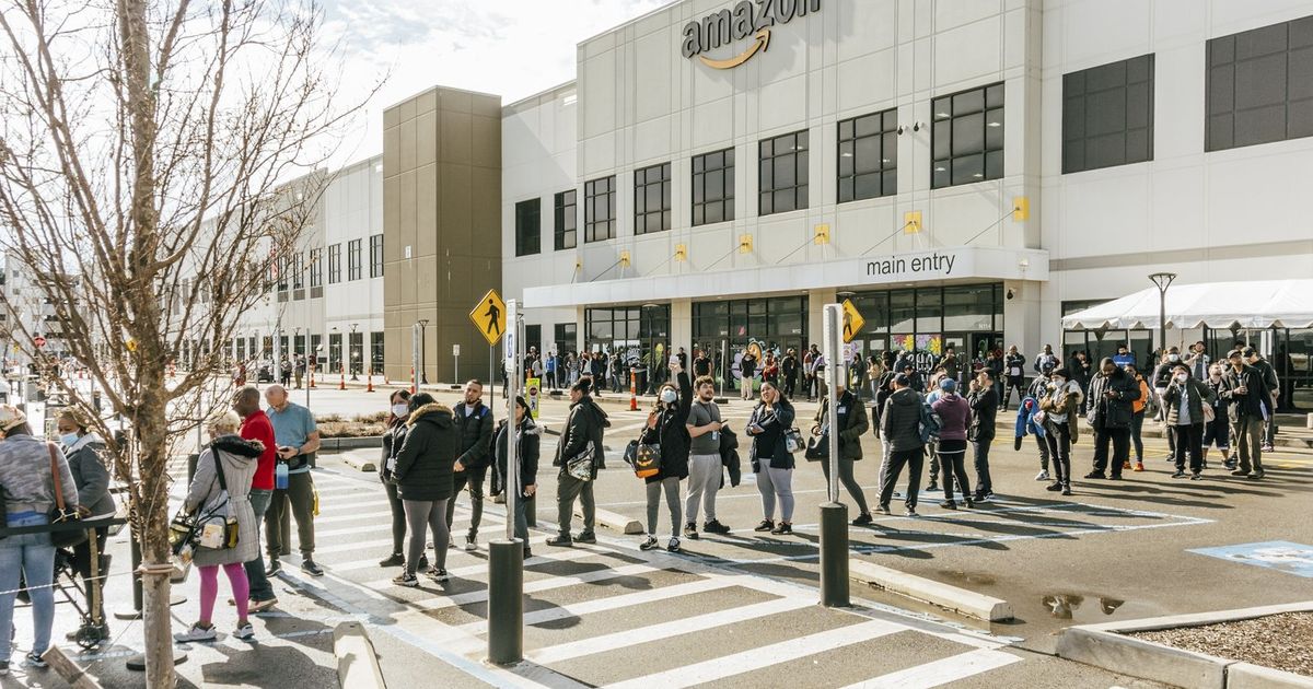 Amazon abruptly fires senior supervisors tied to unionized warehouse