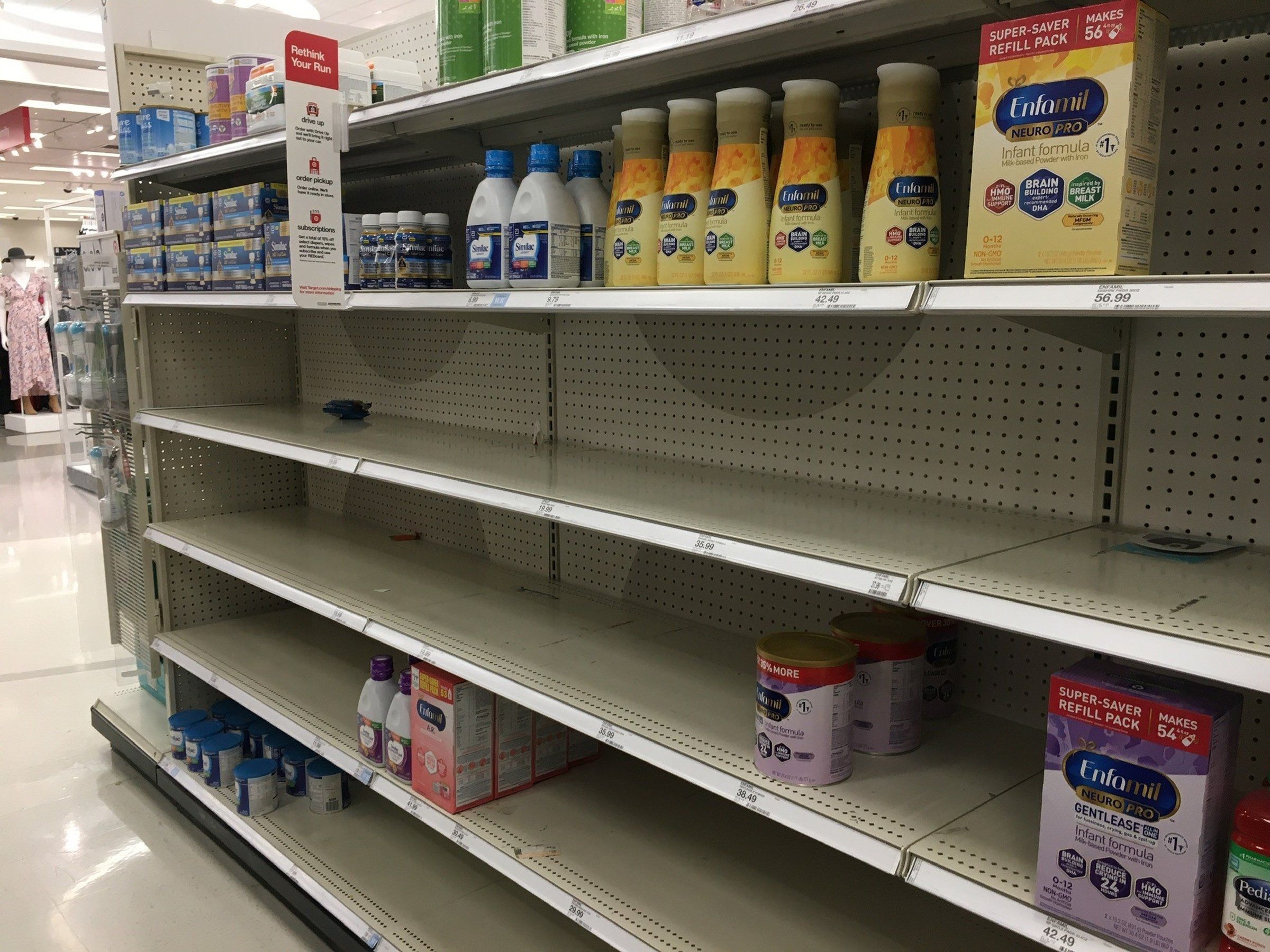 baby formula in target