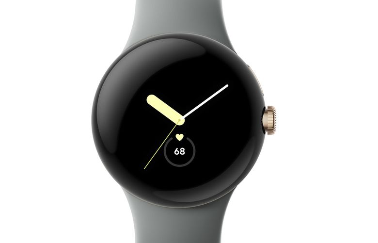 This photo provided by Google shows the Pixel Watch. Google on Wednesday, May 11, 2022 took a big step toward pushing its Pixel product line-up down a road already paved by Apple and its array of trendsetting phones, tablets and watches. (Google via AP) NYBZ351 NYBZ351