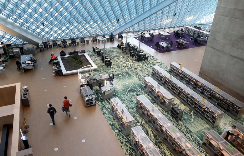 The Seattle public libraries have decided to no longer charge late fines, which were burdensome to low income families. 220018