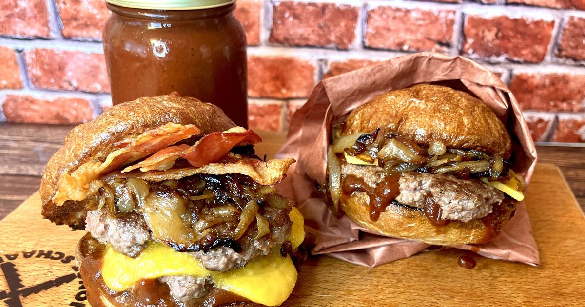 This sweet and spicy homemade chipotle plum barbecue sauce is perfect