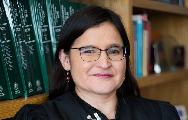 New Washington State Supreme Court Justice Raquel Montoya-Lewis. A Bellingham native, Montoya-Lewis 
Raquel Montoya-Lewis has more than 20 years of judicial experience, including five on the Whatcom County Superior Court. 
She is the first Native American Supreme Court justice in Washington.