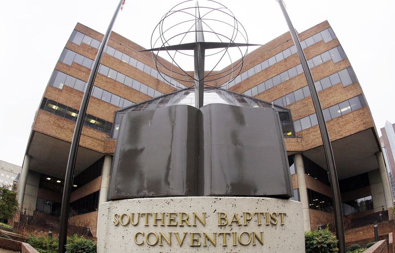 FILE – This Wednesday, Dec. 7, 2011 file photo shows the headquarters of the Southern Baptist Convention in Nashville, Tenn. Leaders of the SBC, America’s largest Protestant denomination, stonewalled and denigrated survivors of clergy sex abuse over almost two decades while seeking to protect their own reputations, according to a scathing 288-page investigative report issued Sunday, May 22, 2022. (AP Photo/Mark Humphrey, File) NY841 NY841