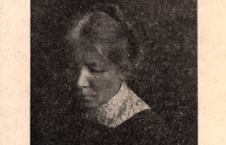 This page from the February 1909 Alaska-Yukon Magazine includes the only known portrait of artist Ella Shepard Bush. It was shot by upcoming legendary photographer Imogen Cunningham in Seattle, while she was working for Edward S. Curtis. When Cunningham later moved to California, she destroyed many of her glass negatives to save weight and space, including, presumably, this one.