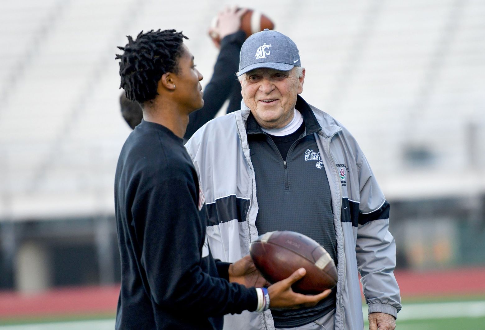 More than 30 high school QBs attend former WSU coach Mike Price's regional  showcase | The Seattle Times