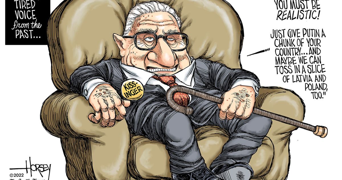 Kissinger tells Ukrainians to get real | The Seattle Times Kissinger tells Ukrainians to get real | The Seattle Times