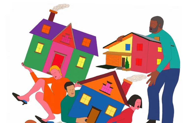 High inflation often translates to high anxiety, which is why many Americans are striving to lock in the cost of one of their most basic, most human needs: a home. (Kimberly Elliott/The New York Times)