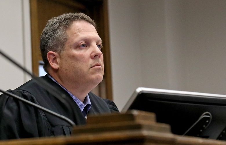Judge Roger Rogoff sentenced Chase Hanson to more than 25 years on a number of felony charges Friday May 17, 2019. 210307