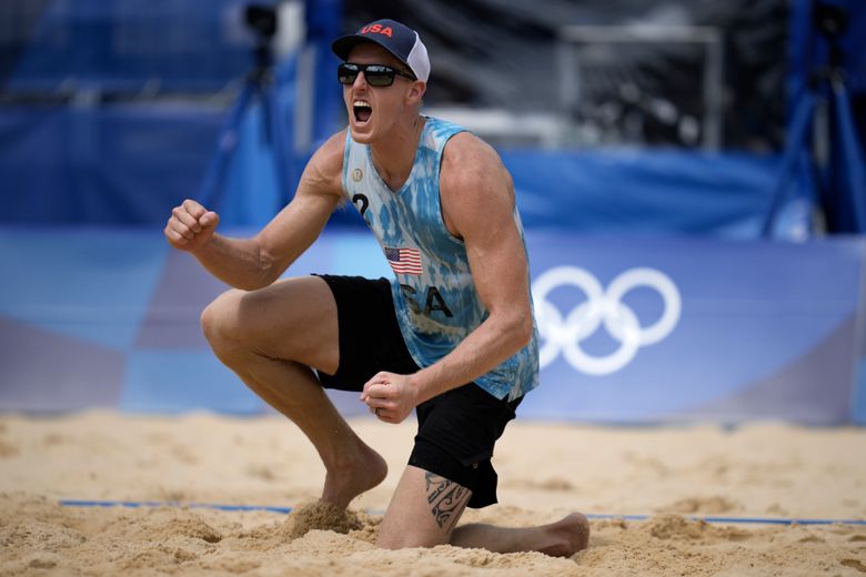 Olympics U.S. men's beach volleyball athlete tests positive for COVID-19  -NBC