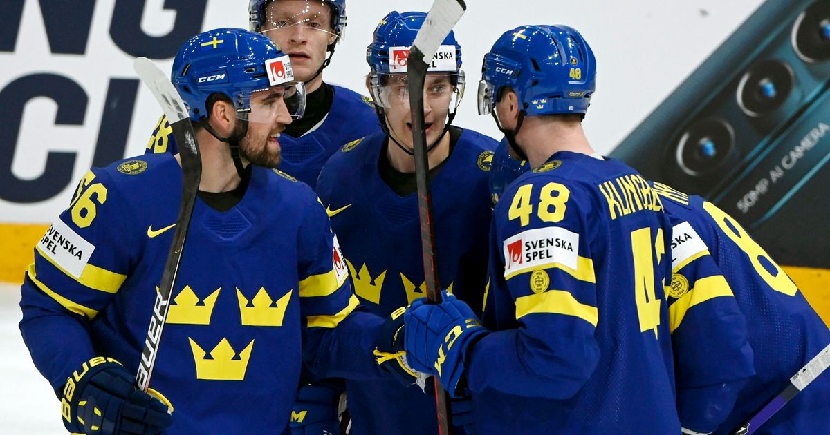 Sweden beat Norway 7-1 for the 5th victory in the hockey world